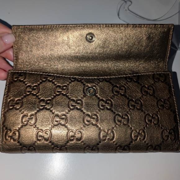 Authentic Gucci Guccissima Monogram Long Wallet - Picture 7 of 13